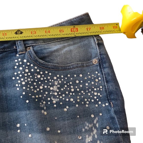 SOHO New York & Company Women's Stretch Jeans Size 10. Boyfriend Curvy - Picture 8 of 8